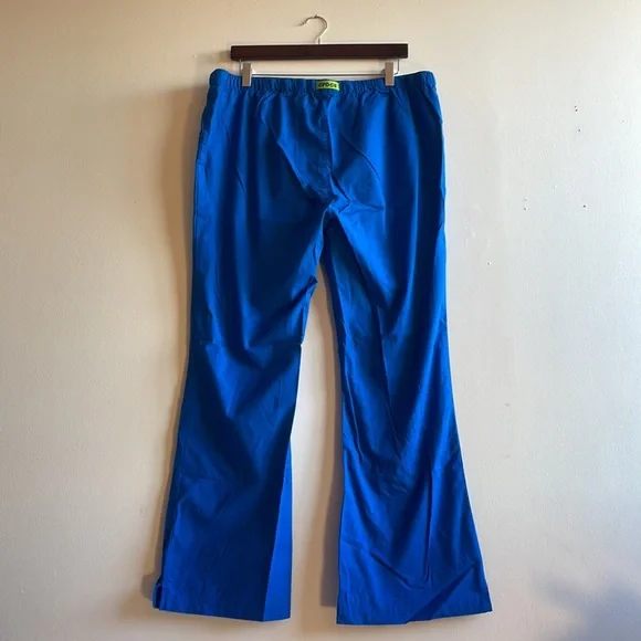 Blue Crocs Scrub Pants Large - Picture 4 of 7